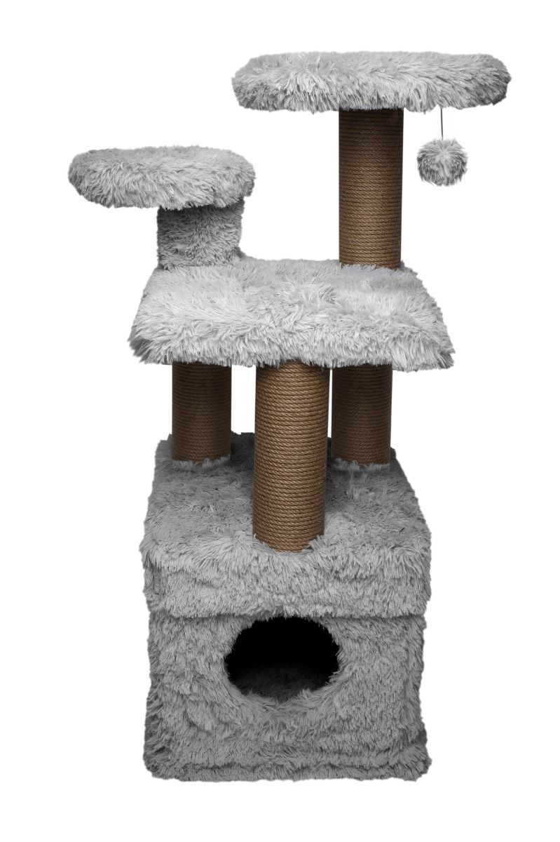Topmast Krabpaal Fluffy Langhaar - Isola - Grijs