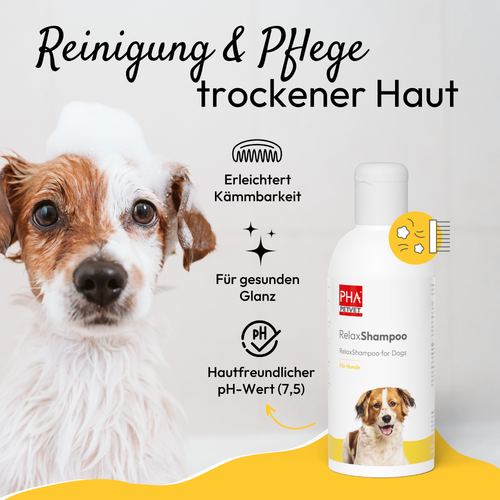 PHA Relax shampoo pour chiens 250 ml