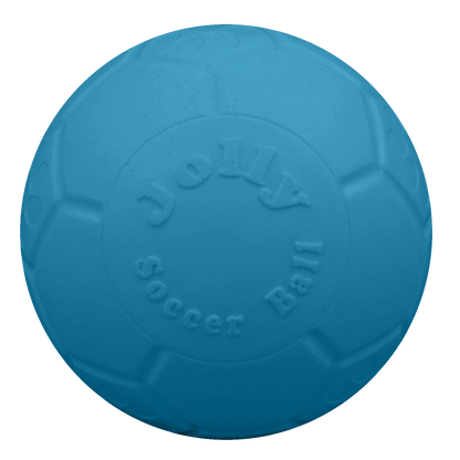 Jolly Ballon de Football 15cm Océan Bleu Hofman Animal Care