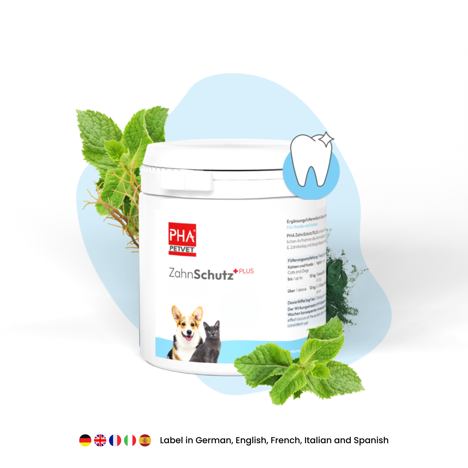 PHA protège-dents PLUS pour chiens et chats Kauartikel.com GmbH