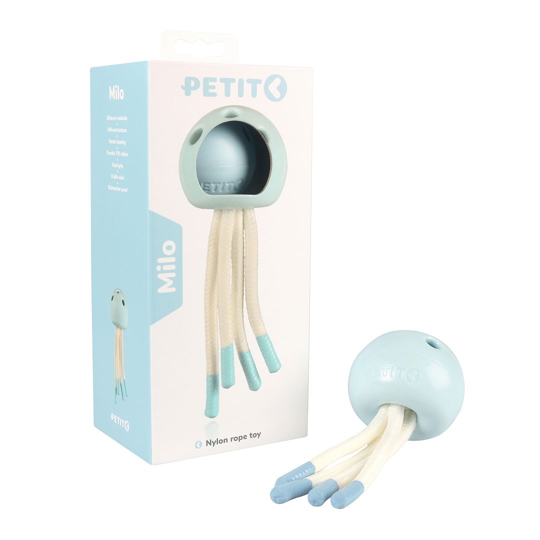 Petit Milo - Octopus - Blauw