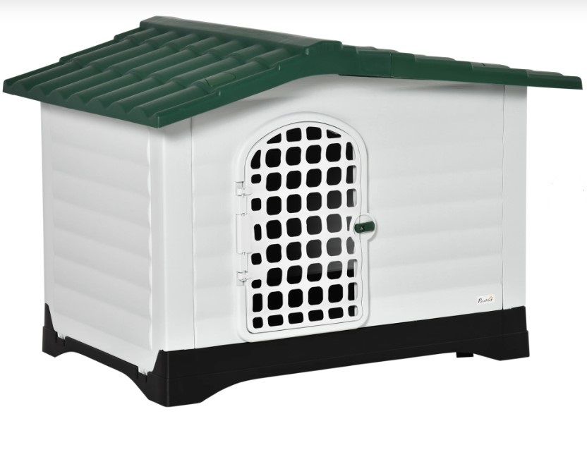 Topmast Hondenhok kunststof Rooftop - Medium - weersbestendig  68,9 x 91,4 x 66,0 cm