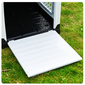 Topmast Hondenhok kunststof Rooftop - Medium - weersbestendig  68,9 x 91,4 x 66,0 cm