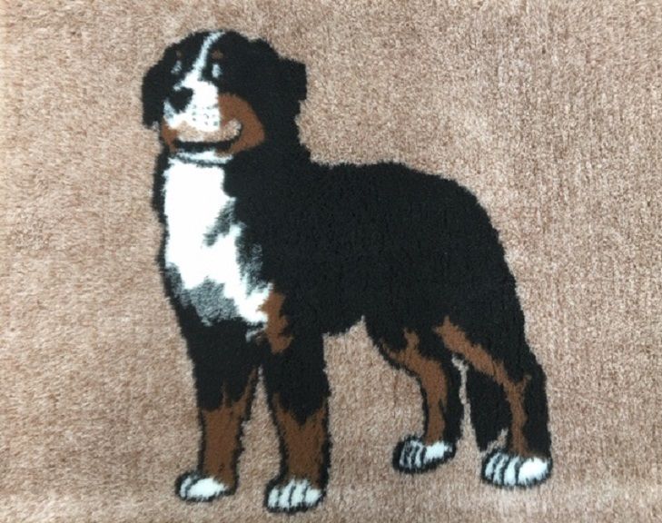 Vet Bed Berner Sennen anti-slip Bruin