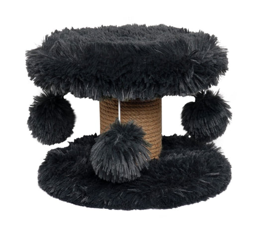 Topmast Krabpaal Fluffy Langhaar Lycia - Antraciet