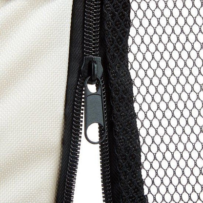 Topmast Nylon Puppyren - Zwart - 8 hoekig