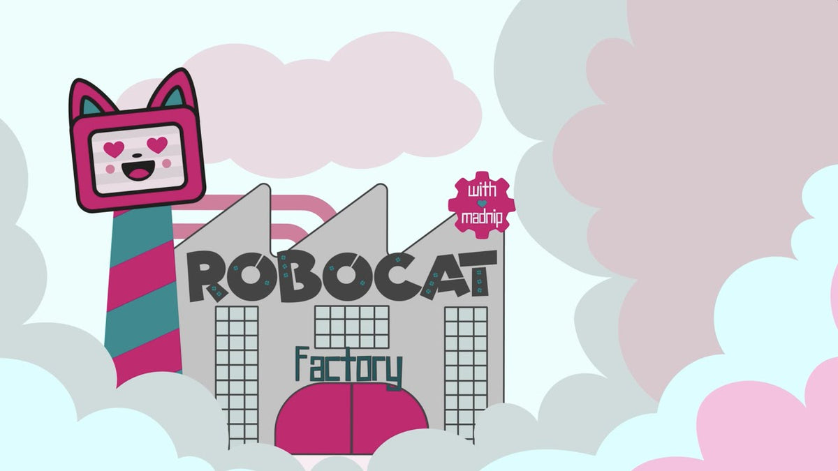 Robocat Mouse Grey