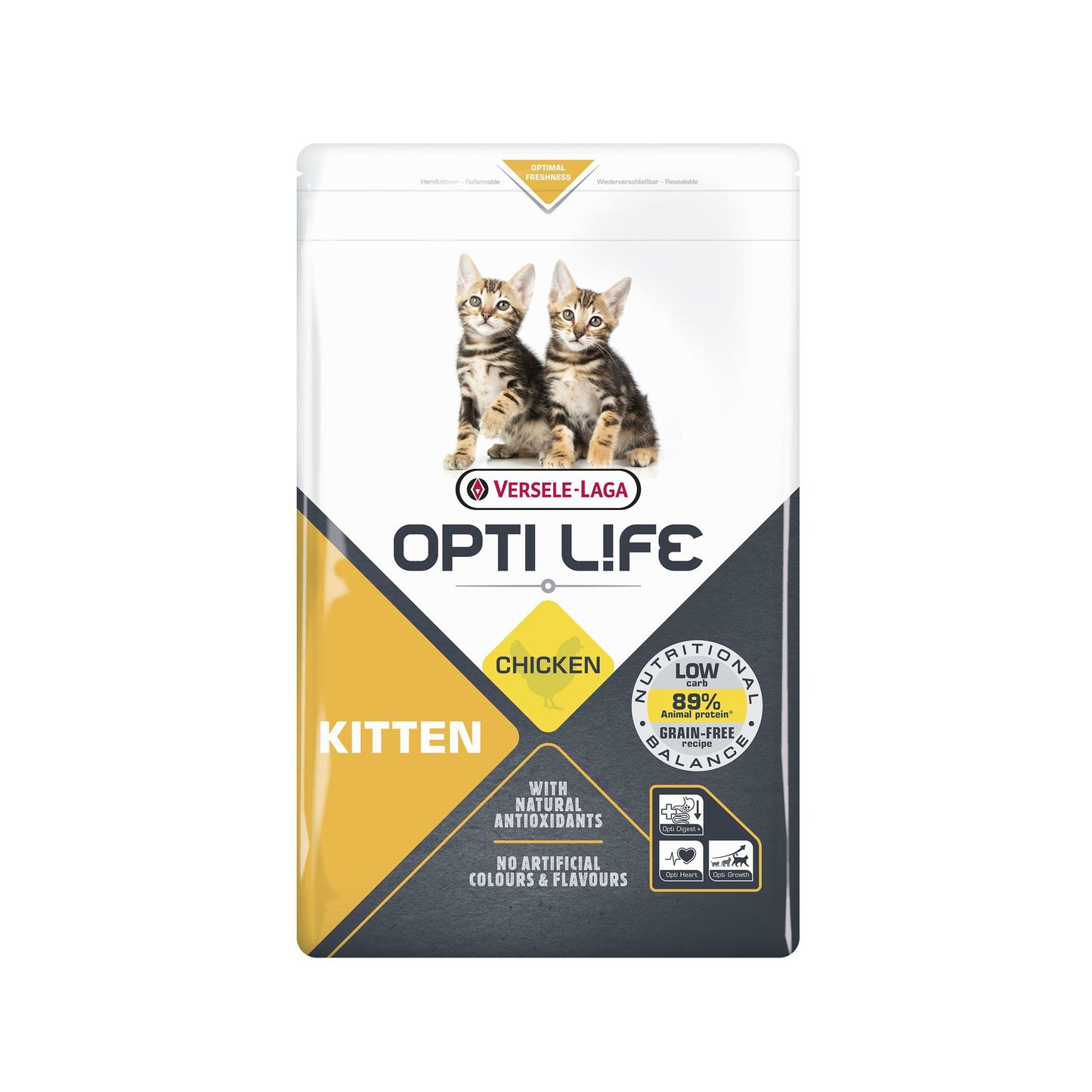Croquettes Opti Life Chaton au poulet 2,5 kg
