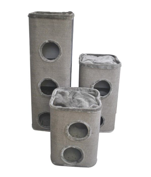 Topmast Krabton Cattower - Grijs - Maat XL - 120  x 40 x 40 cm
