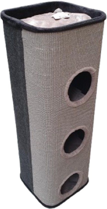 Topmast Krabton Cattower - Grijs - Maat XL - 120  x 40 x 40 cm
