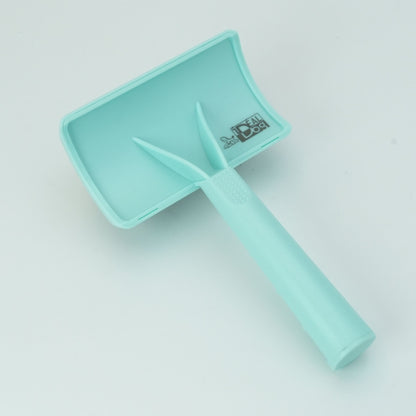 Carde Pastel bleue poils longs et denses Chadog - détail