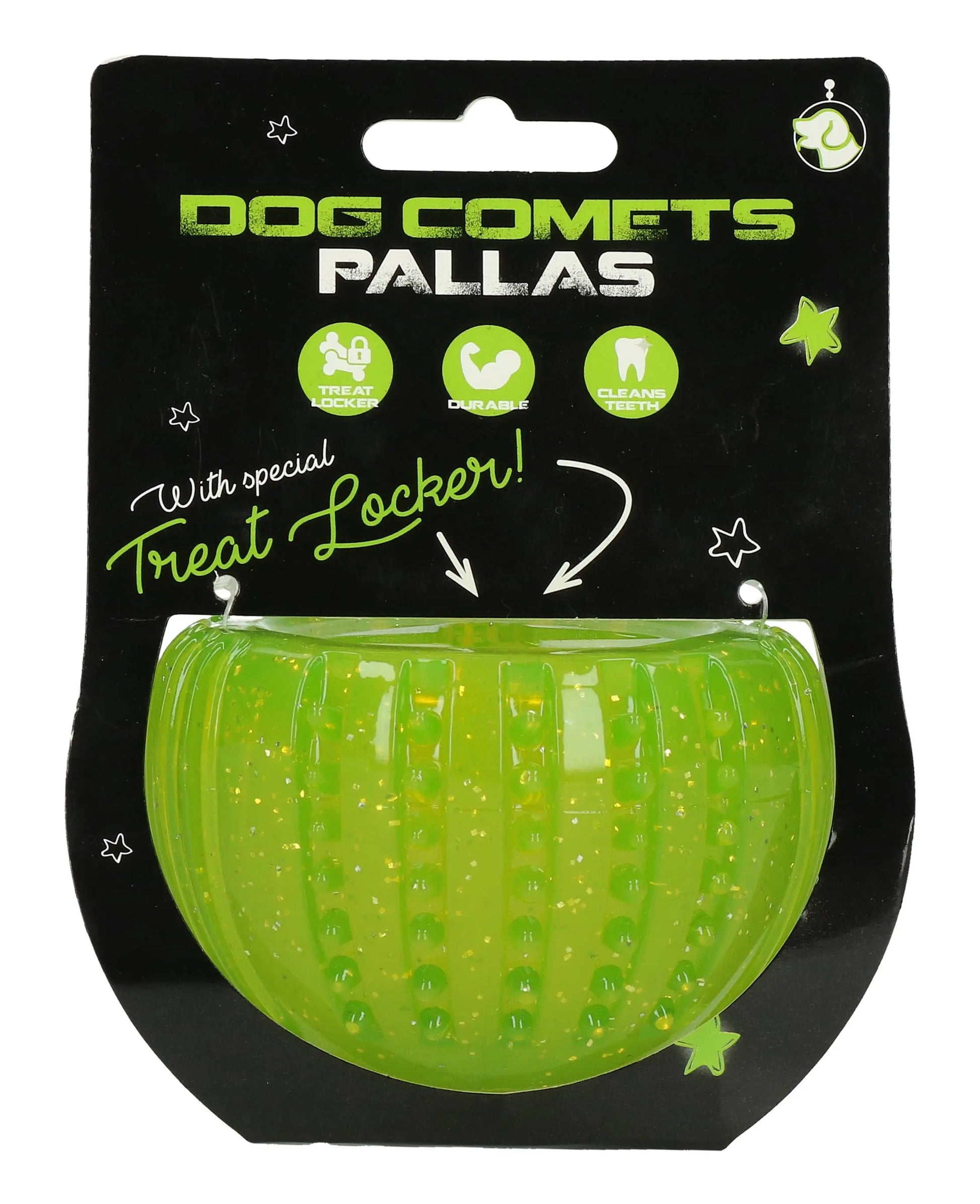 Dog Comets Pallas avec compartiment à friandises vert Hofman Animal Care