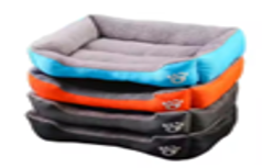 Topmast Hondenkussen Pluche 60 × 45 cm – Zwart