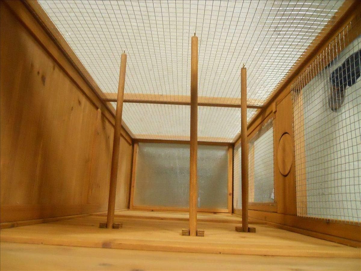Topmast Vogelvoliere hout 78 x 55 x 158 cm