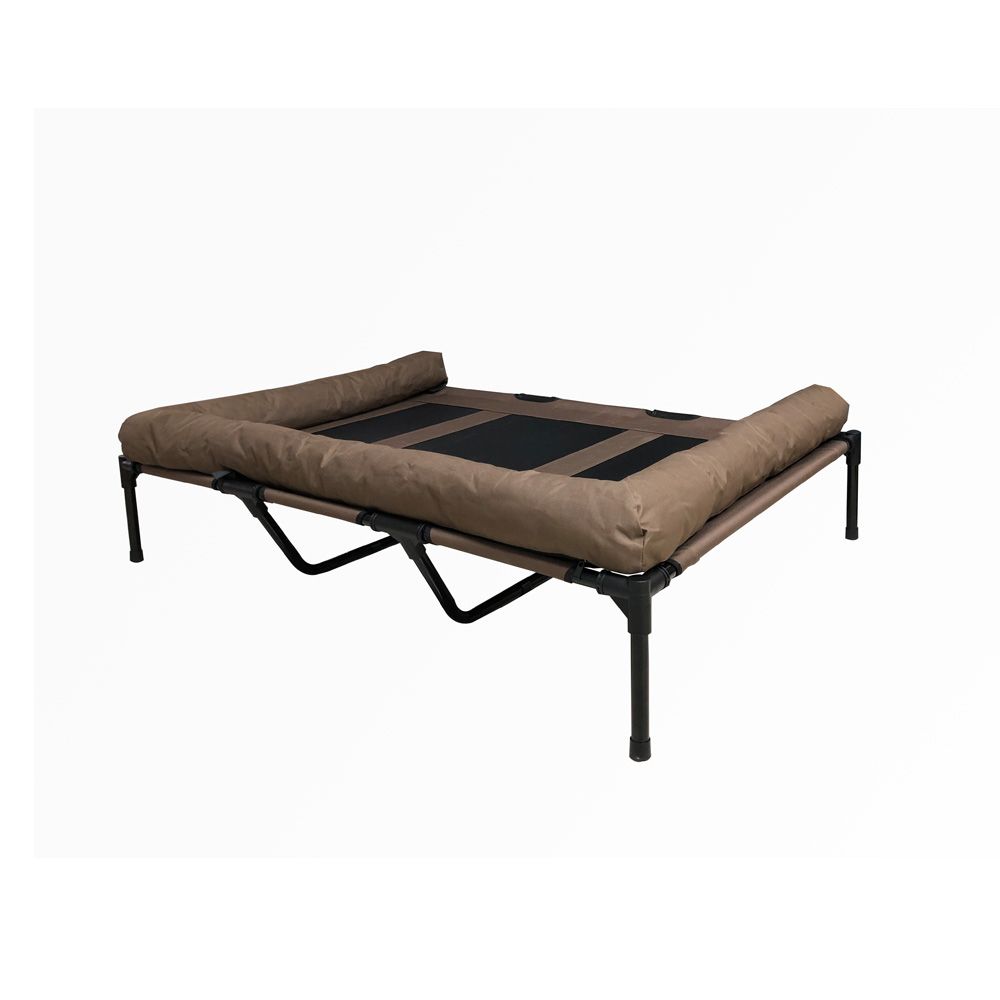 Topmast Hondenstretcher Lounge XXL - Bruin met Bumperrand - 122 x 91 CM