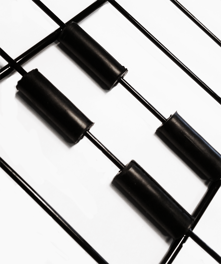 Benchvoetjes rubber voor onder de Bench