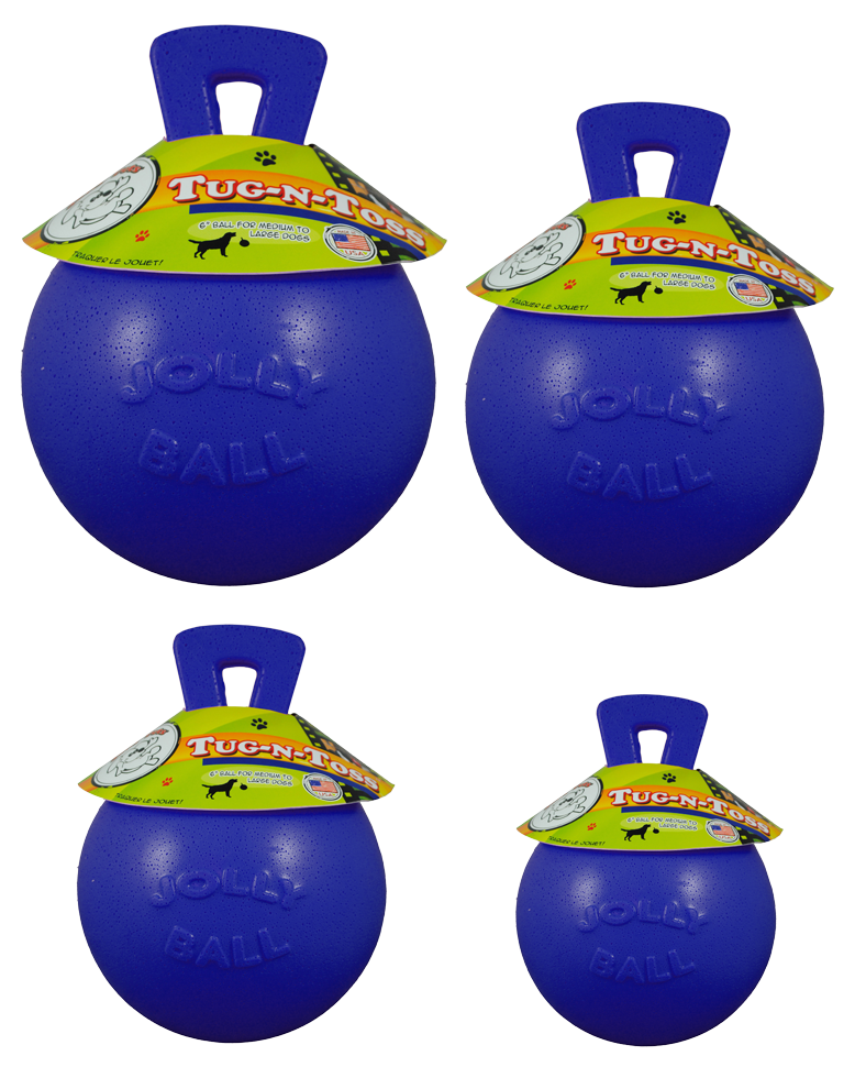 Jolly Tug-n-Toss 15 cm Bleu Hofman Animal Care