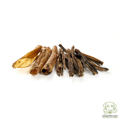 Mélange naturel de friandises de bœuf pour chien