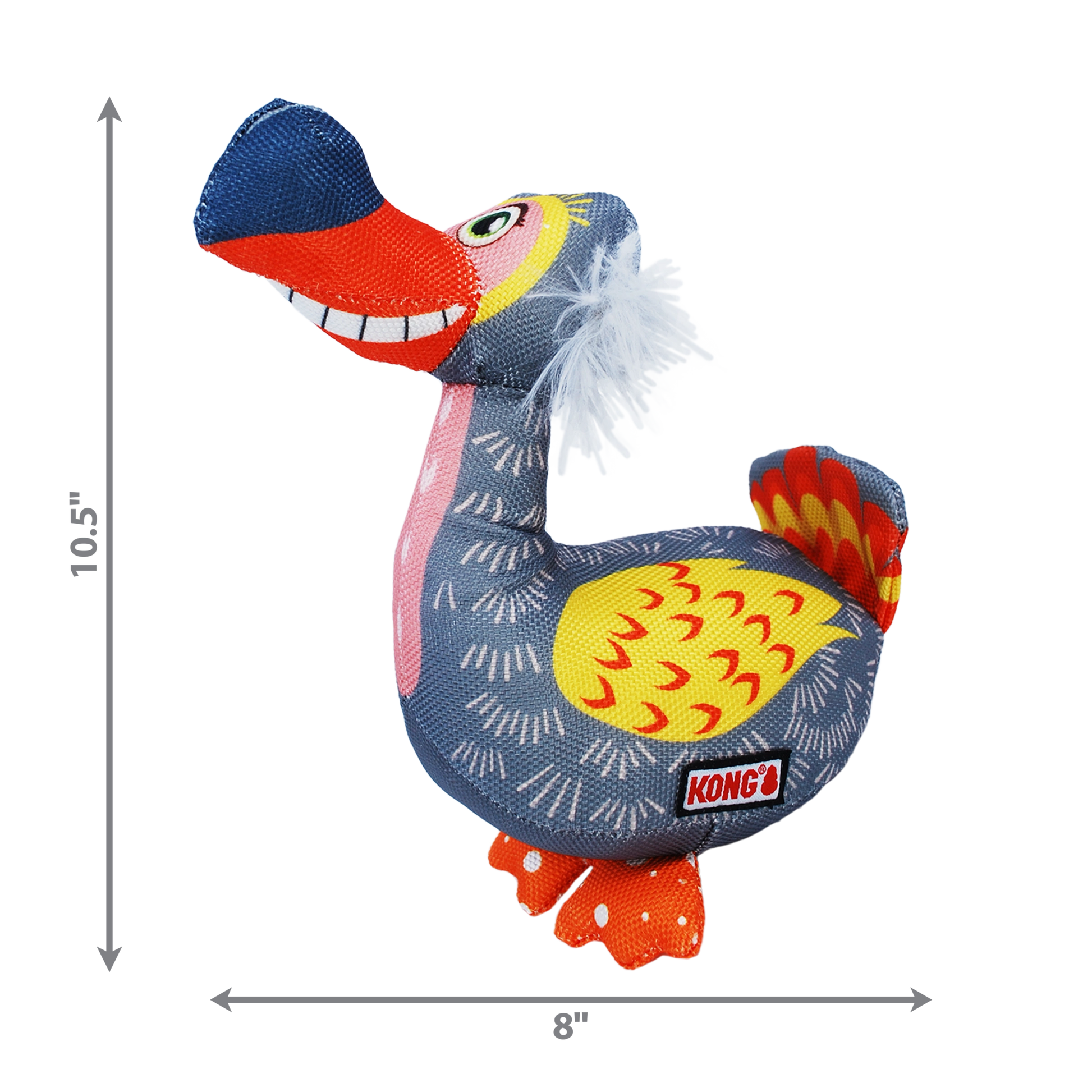 KONG Ballistic Vibez Birds Assorties KONG