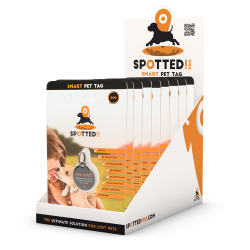 Spotted! Pro Médaille Intelligente pour Chiens et Chats