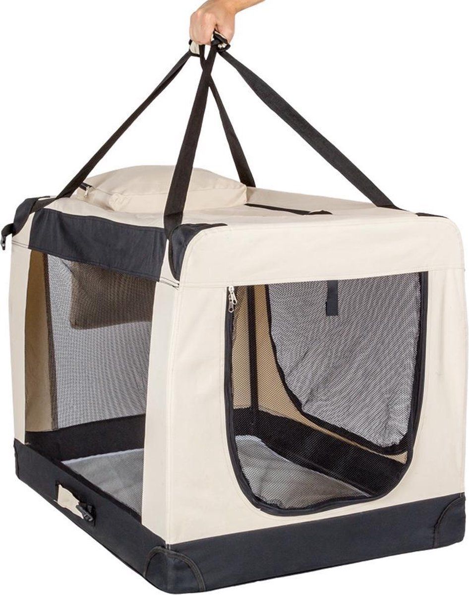 Topmast Nylon Reisbench - Beige - Opvouwbaar