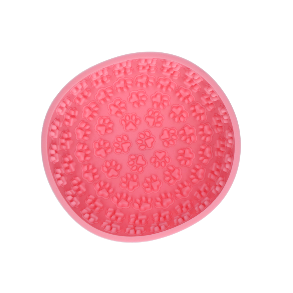 Bol oscillant rose à lécher pour chien - Mangez lentement, vivez plus longtemps Hofman Animal Care