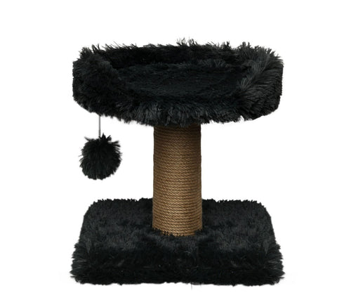 Griffoir Topmast Fluffy Carasco Gris Anthracite - 39x39x40 cm