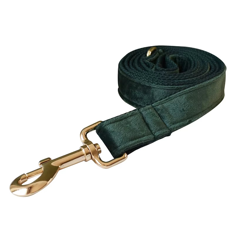 Unique Printing Pet Collar Dog Leash Dog Accessories for Pitbull Bull Terrier Rottweiler Free Engraved Collars Flannelette 10