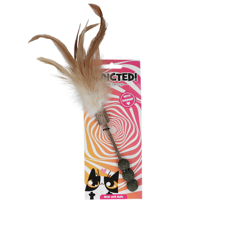 Addicted! Bâton avec Balles et Plumes