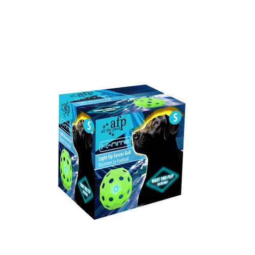 Balle lumineuse chien K-Nite – Football interactif sans piles