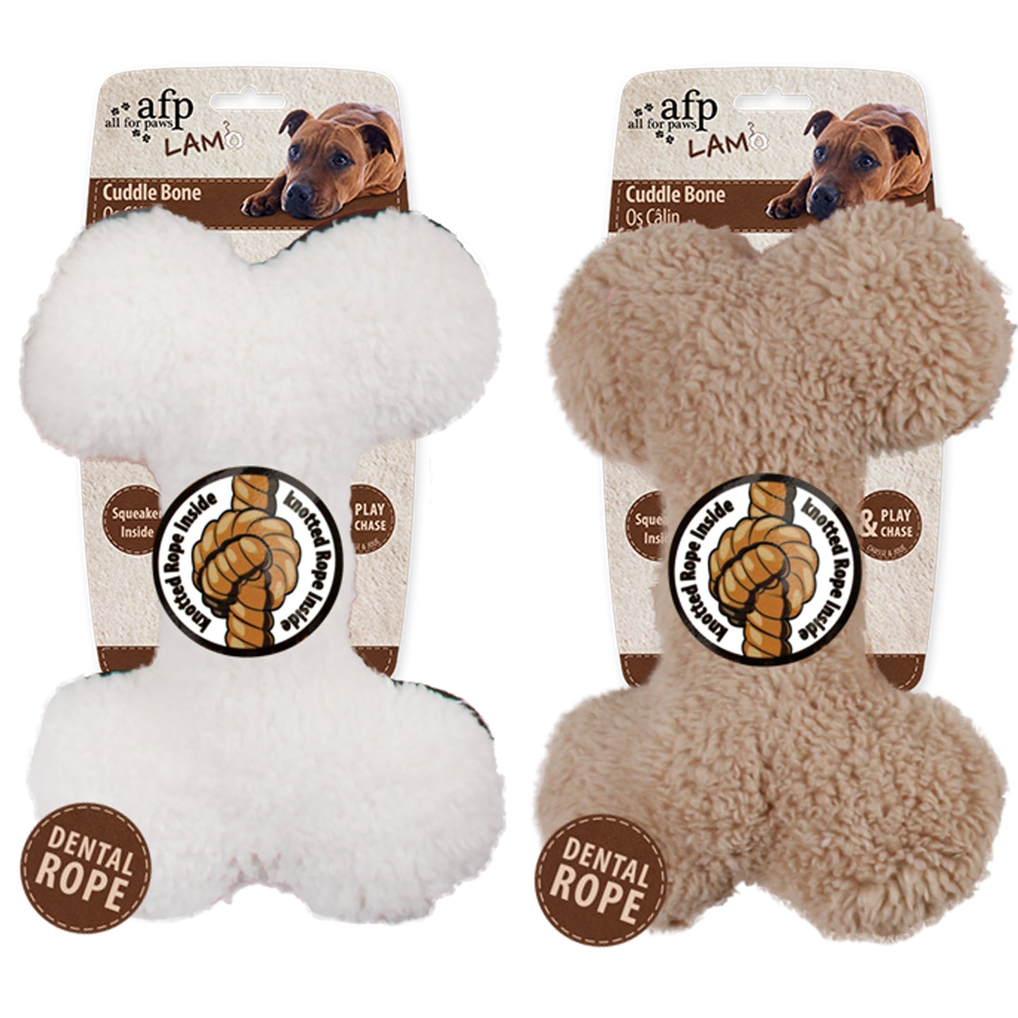 AFP Lambswool - Os en peluche vue 2