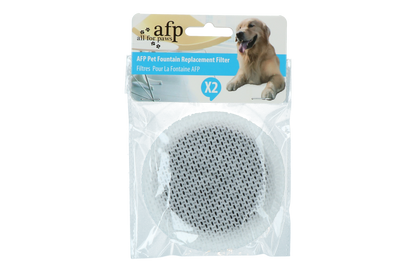 AFP Lifestyle 4 Pets - Pet Fountain Replacement Filter (2-Pack)