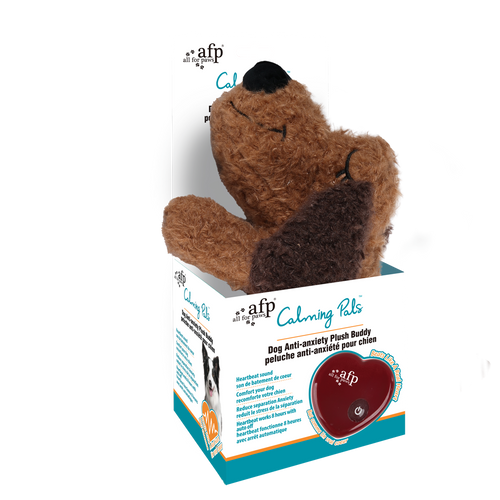 Peluche battement de cœur pour chien – Anti-stress & réconfort
