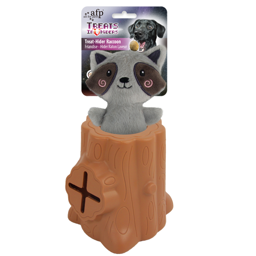 Jouet chien cache-friandises - Arbre Raton Laveur - Jeu interactif