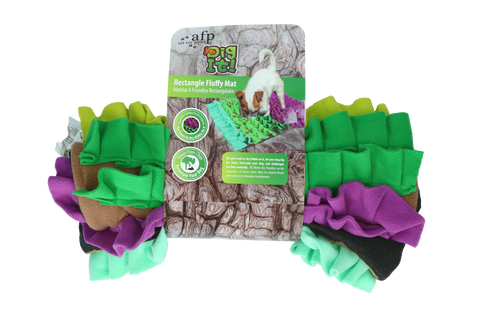 Tapis de fouille rectangle fluffy pour chien – Jeu mental & anti-ennui (52 x 52 cm)