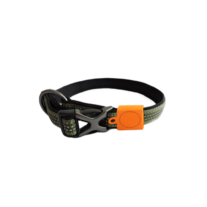 AFP Off Street - Dog Collar Olive Green L