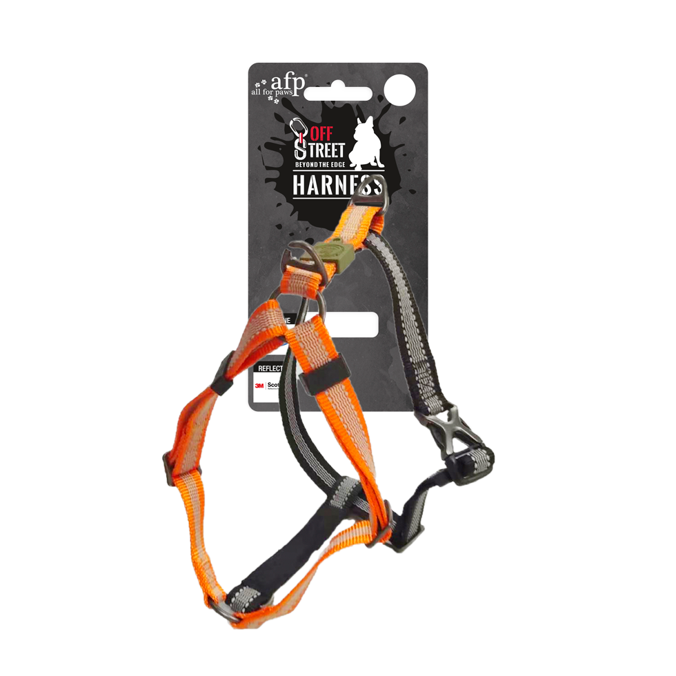 AFP Off Street - Dog Non-Pull Harness Tangarine XL