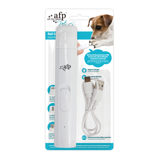 Lime à griffes électrique pour chien & chat – Coupe sûre & silencieuse