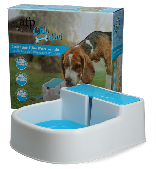 Fontaine d’extérieur pour chien – Rafraîchissement et hydratation été