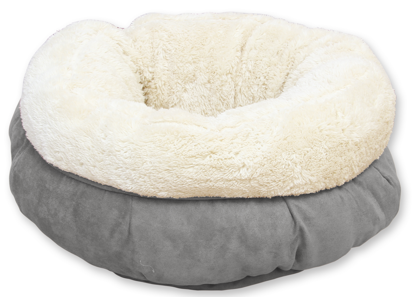 AFP Lambswool - Panier donut gris