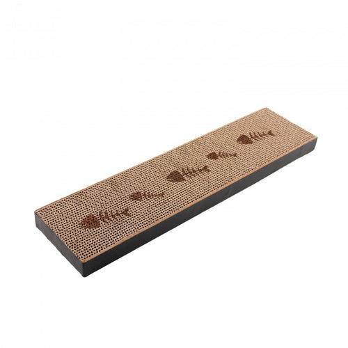 Griffoir carton pour chat avec cataire – Double face & design épuré
