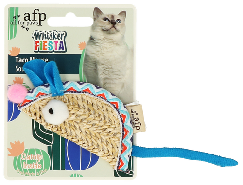 AFP Whisker Fiesta – Souris taco pour chat