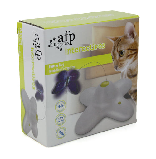 Jouet interactif chat papillons tournants – Stimulation & exercice