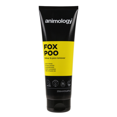 Animology Fox Poo – Shampooing chien anti-odeurs tenaces 250 ml