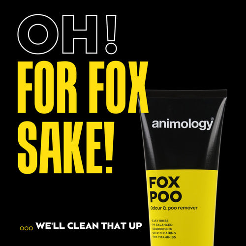 Animology Fox Poo – Shampooing chien anti-odeurs tenaces 250 ml
