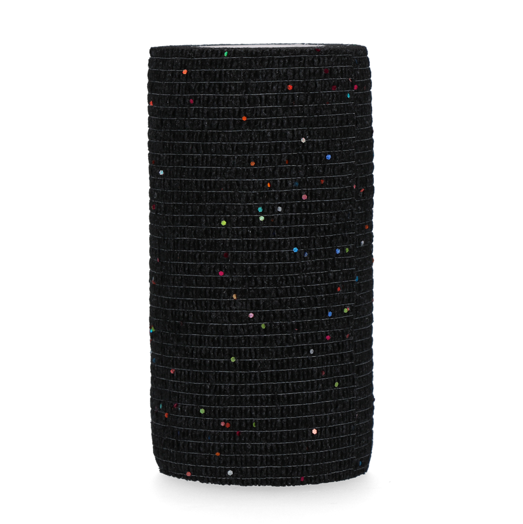Animal Glitter 10 cm noir