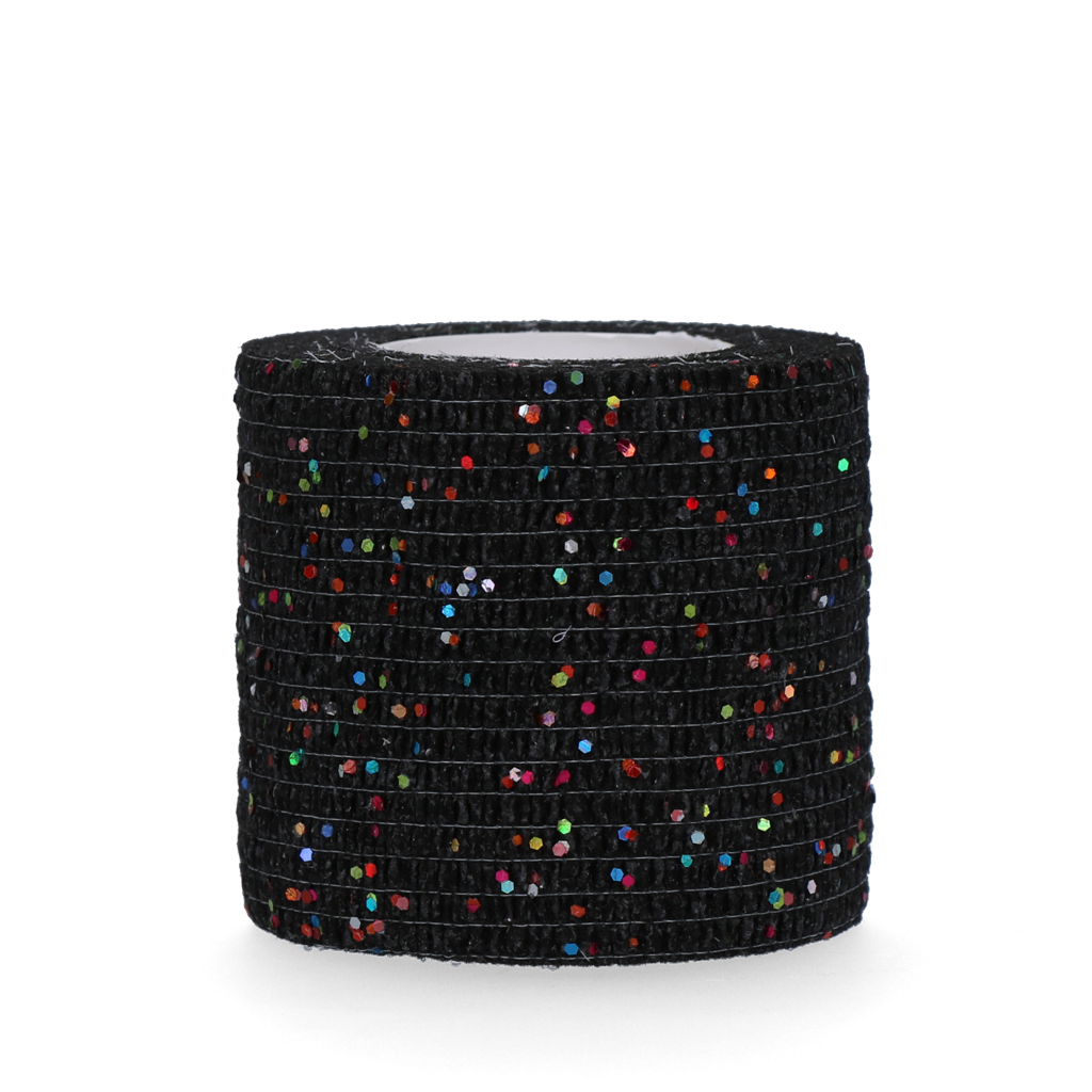 Animal Glitter 5 cm noir