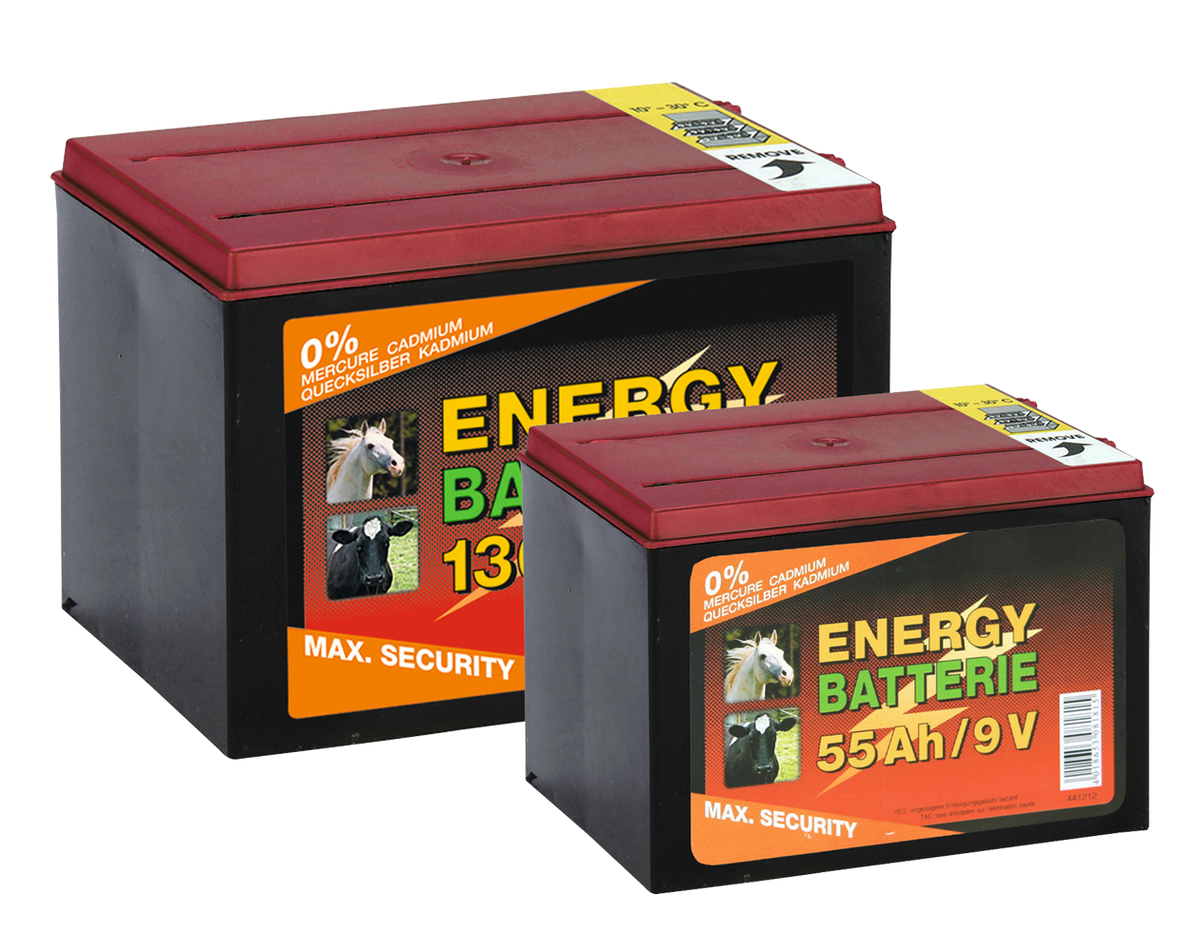 Battery Dry 9V/55Ah (H11.5 x L16.5 x W11.2 cm) 55 Ah