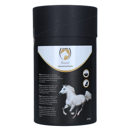 Biozin Excellent Horse — complément sabots, poil & peau (arôme pomme)