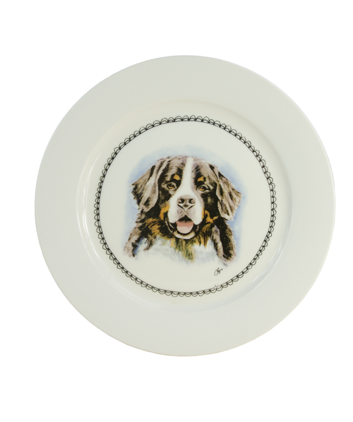 Boerenwinkel – Assiette petit-déjeuner motif chien